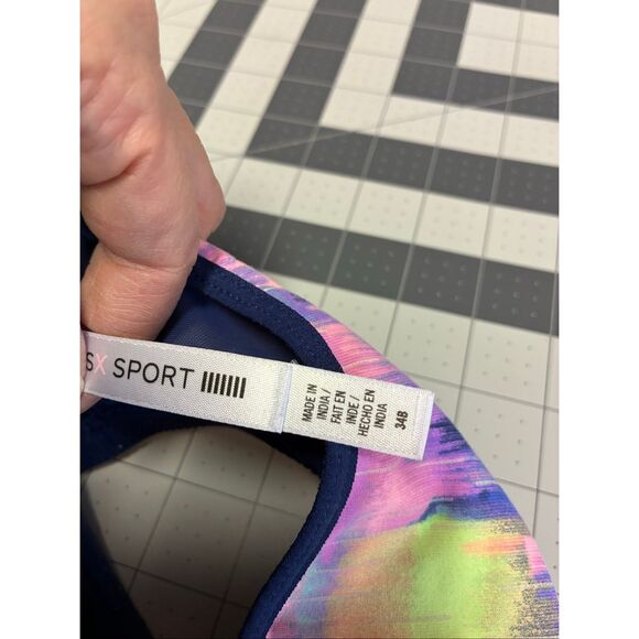 VSX Sport by Victorias Scret Sports Bra and Leggings Set in Rainbow Size XS/34B - Picture 8 of 8